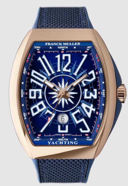 Best FRANCK MULLER VANGUARD YACHTING V45SCDTYACHTING 5NBL Replica Watch